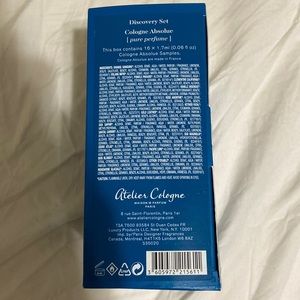 Atelier cologne discovery set (used)